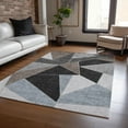 thumbnail image 1 of Addison Rugs Chantille Indoor/Outdoor Transitional Geometric Chocolate Washable Rectangle Rug, 8' x 10', 1 of 6