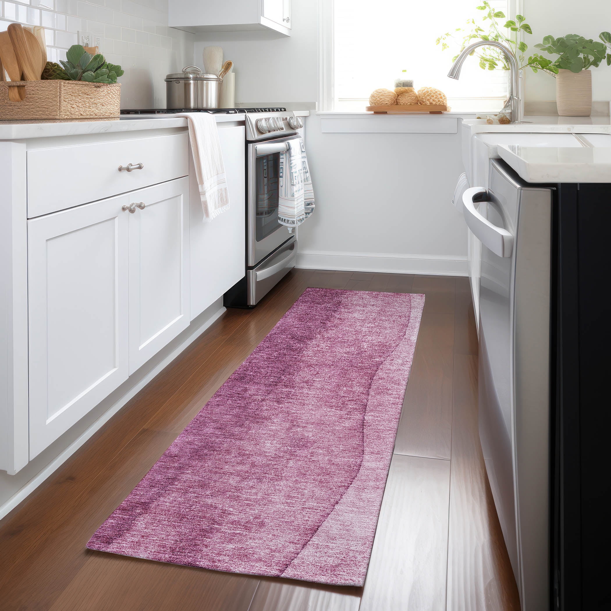 Addison Rugs Chantille Indoor/Outdoor Transitional Ombre Merlot ...