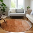 thumbnail image 1 of Addison Rugs Chantille Indoor/Outdoor Transitional Ombre Paprika Washable Round Rug, 8' x 8', 1 of 6
