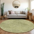 thumbnail image 1 of Addison Rugs Chantille Indoor/Outdoor Transitional Geometric Aloe Washable Round Rug, 8' x 8', 1 of 6
