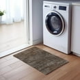 thumbnail image 1 of Addison Rugs Chantille Indoor/Outdoor Transitional Geometric Brown Washable Rectangle Rug, 1'8" x 2'6", 1 of 6