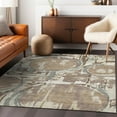 thumbnail image 1 of Addison Rugs Machine Washable Indoor/ Outdoor Chantille Contemporary Rug Mocha - 2'6" x 3'10", 1 of 6