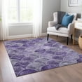 thumbnail image 1 of Addison Rugs Chantille Indoor/Outdoor Transitional Modern Purple Washable Rectangle Rug, 3' x 5', 1 of 6