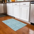 thumbnail image 1 of Addison Rugs Chantille Indoor/Outdoor Transitional Stripes Teal Washable Rectangle Rug, 1'8" x 2'6", 1 of 6