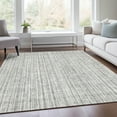 thumbnail image 1 of Addison Rugs Chantille Indoor/Outdoor Transitional Stripes Gray Washable Rectangle Rug, 2'6" x 3'10", 1 of 6
