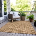 thumbnail image 1 of Addison Rugs Machine Washable Indoor/ Outdoor Chantille Contempory Crosshatch Rug Terracotta - 9' x 12', 1 of 5