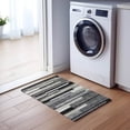 thumbnail image 1 of Addison Rugs Chantille Indoor/Outdoor Transitional Stripes Black Washable Rectangle Rug, 1'8" x 2'6", 1 of 6