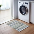 thumbnail image 1 of Addison Rugs Chantille Indoor/Outdoor Transitional Stripes Gray Washable Rectangle Rug, 1'8" x 2'6", 1 of 6