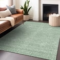 thumbnail image 1 of Addison Rugs Chantille Indoor/Outdoor Transitional Geometric Sage Washable Rectangle Rug, 5' x 7'6", 1 of 6