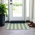 thumbnail image 1 of Addison Rugs Chantille Indoor/Outdoor Transitional Diamonds Green Washable Rectangle Rug, 1'8" x 2'6", 1 of 6