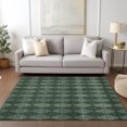 thumbnail image 1 of Addison Rugs Chantille Indoor/Outdoor Transitional Diamonds Olive Washable Rectangle Rug, 8' x 10', 1 of 6