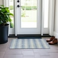 thumbnail image 1 of Addison Rugs Chantille Indoor/Outdoor Transitional Diamonds Sky Washable Rectangle Rug, 1'8" x 2'6", 1 of 6