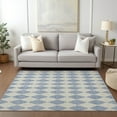 thumbnail image 1 of Addison Rugs Chantille Indoor/Outdoor Transitional Diamonds Sky Washable Rectangle Rug, 9' x 12', 1 of 6
