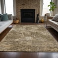 thumbnail image 1 of Addison Rugs Chantille Indoor/Outdoor Transitional Lattice Brown Washable Rectangle Rug, 5' x 7'6", 1 of 6