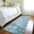 thumbnail image 1 of Addison Rugs Chantille Indoor/Outdoor Transitional Lattice Teal Washable Runner Rug, 2'3" x 7'6", 1 of 6