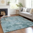 thumbnail image 1 of Addison Rugs Chantille Indoor/Outdoor Transitional Lattice Teal Washable Rectangle Rug, 8' x 10', 1 of 6