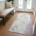thumbnail image 1 of Addison Rugs Chantille Indoor/Outdoor Transitional Squares Taupe Washable Runner Rug, 2'3" x 7'6", 1 of 6