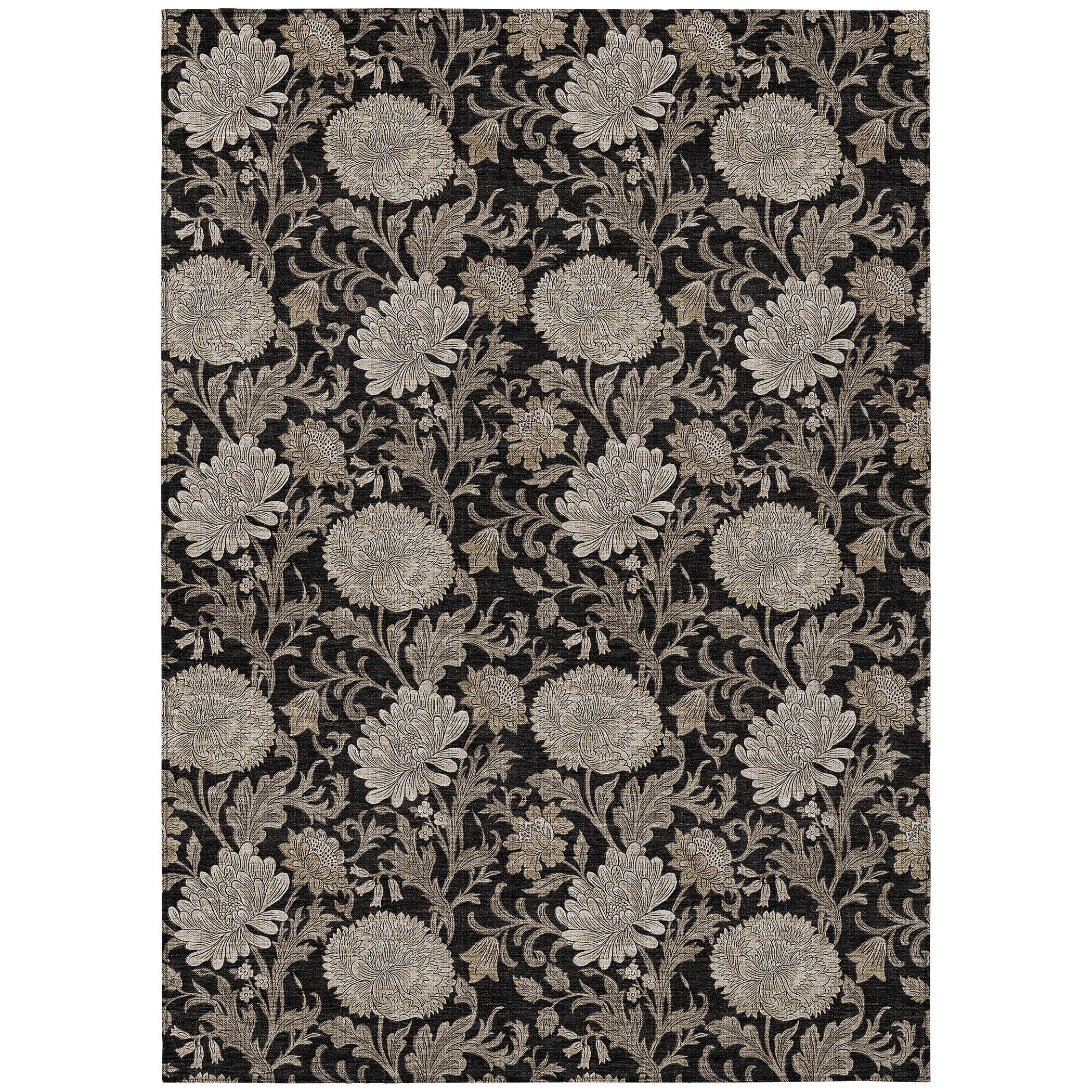 Addison Rugs Machine Washable Indoor/ Outdoor Chantille Floral Rug ...