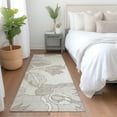 thumbnail image 1 of Addison Rugs Chantille Indoor/Outdoor Transitional Floral Ivory Washable Runner Rug, 2'3" x 7'6", 1 of 6