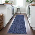 thumbnail image 1 of Addison Rugs Chantille Indoor/Outdoor Transitional Floral Navy Washable Runner Rug, 2'3" x 7'6", 1 of 6