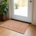 thumbnail image 1 of Addison Rugs Chantille Indoor/Outdoor Transitional Floral Salmon Washable Rectangle Rug, 1'8" x 2'6", 1 of 6