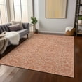 thumbnail image 1 of Addison Rugs Chantille Indoor/Outdoor Transitional Floral Salmon Washable Rectangle Rug, 8' x 10', 1 of 6
