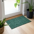 thumbnail image 1 of Addison Rugs Chantille Indoor/Outdoor Transitional Floral Teal Washable Rectangle Rug, 1'8" x 2'6", 1 of 6