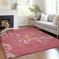 thumbnail image 1 of Addison Rugs Chantille Indoor/Outdoor Transitional Swirls Blush Washable Rectangle Rug, 5' x 7'6", 1 of 6