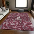 thumbnail image 1 of Addison Rugs Chantille Indoor/Outdoor Transitional Swirls Garnet Washable Rectangle Rug, 8' x 10', 1 of 6