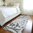 thumbnail image 1 of Addison Rugs Chantille Indoor/Outdoor Transitional Swirls Gray Washable Runner Rug, 2'3" x 7'6", 1 of 6