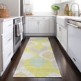 thumbnail image 1 of Addison Rugs Chantille Indoor/Outdoor Transitional Mid-century Modern Yellow Washable Runner Rug, 2'3" x 7'6", 1 of 6