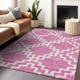 thumbnail image 1 of Addison Rugs Chantille Indoor/Outdoor Transitional Diamonds Blush Washable Rectangle Rug, 9' x 12', 1 of 6