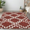 thumbnail image 1 of Addison Rugs Chantille Indoor/Outdoor Transitional Diamonds Brick Washable Rectangle Rug, 10' x 14', 1 of 6