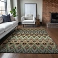thumbnail image 1 of Addison Rugs Chantille Indoor/Outdoor Transitional Southwest Taupe Washable Rectangle Rug, 8' x 10', 1 of 6