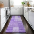 thumbnail image 1 of Addison Rugs Chantille Indoor/Outdoor Transitional Striped Lavender Washable Runner Rug, 2'3" x 7'6", 1 of 6