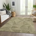 thumbnail image 1 of Addison Rugs Chantille Indoor/Outdoor Transitional Geometric Khaki Washable Rectangle Rug, 5' x 7'6", 1 of 5