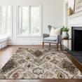 thumbnail image 1 of Addison Rugs Chantille Indoor/Outdoor Transitional Moroccan Brown Washable Rectangle Rug, 5' x 7'6", 1 of 6