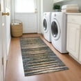 thumbnail image 1 of Addison Rugs Chantille Indoor/Outdoor Traditional Stripes Blue Washable Runner Rug, 2'3" x 7'6", 1 of 6