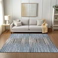 thumbnail image 1 of Addison Rugs Chantille Indoor/Outdoor Traditional Stripes Sky Washable Rectangle Rug, 8' x 10', 1 of 6