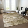 thumbnail image 1 of Addison Rugs Chantille Indoor/Outdoor Transitional Abstract Brown Washable Rectangle Rug, 9' x 12', 1 of 6