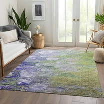 Addison Rugs Chantille Indoor/Outdoor Transitional Abstract Aloe Washable Rectangle Rug, 10' x 14'