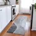 thumbnail image 1 of Addison Rugs Chantille Indoor/Outdoor Transitional Abstract Gray Washable Runner Rug, 2'3" x 7'6", 1 of 6