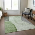 thumbnail image 1 of Addison Rugs Chantille Indoor/Outdoor Transitional Modern Green Washable Rectangle Rug, 5' x 7'6", 1 of 6