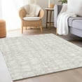 thumbnail image 1 of Addison Rugs Chantille Indoor/Outdoor Transitional Squares Ivory Washable Rectangle Rug, 8' x 10', 1 of 6