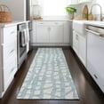 thumbnail image 1 of Addison Rugs Chantille Indoor/Outdoor Transitional Squares Sky Washable Runner Rug, 2'3" x 7'6", 1 of 6