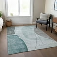 thumbnail image 1 of Addison Rugs Chantille Indoor/Outdoor Transitional Modern Teal Washable Rectangle Rug, 5' x 7'6", 1 of 6