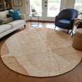 thumbnail image 1 of Addison Rugs Chantille Indoor/Outdoor Transitional Modern Terracotta Washable Round Rug, 8' x 8', 1 of 6