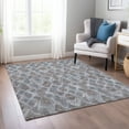thumbnail image 1 of Addison Rugs Chantille Indoor/Outdoor Traditional Diamond Blue Washable Rectangle Rug, 2'6" x 3'10", 1 of 6