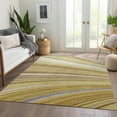 thumbnail image 1 of Addison Rugs Chantille Indoor/Outdoor Transitional Waves Beige Washable Rectangle Rug, 8' x 10', 1 of 6