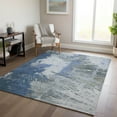 thumbnail image 1 of Addison Rugs Chantille Indoor/Outdoor Transitional Modern Blue Washable Rectangle Rug, 3' x 5', 1 of 6